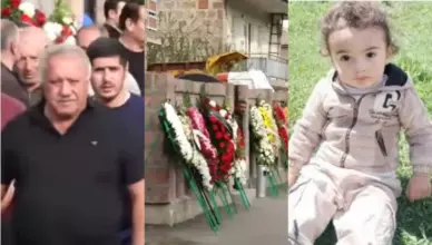 Сасун Микаелян с сыном присутствовали на похоронах двухлетнего Тиграна