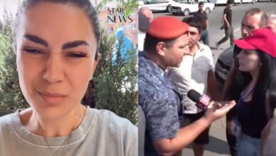 Анаис Сардарян об инциденте между сотрудником полиции и журналистом