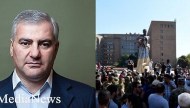 Записи участников марша Карапетяна