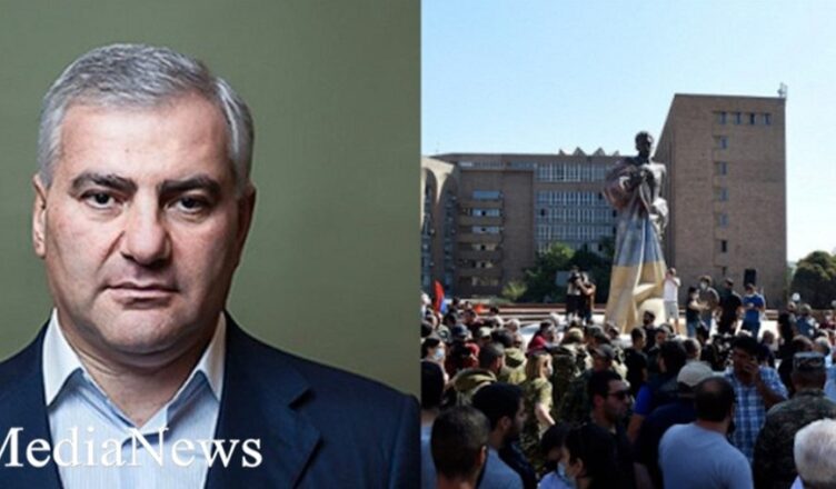 Записи участников марша Карапетяна