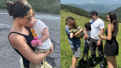 Сирушо опубликовала фотографии с семейного отдыха