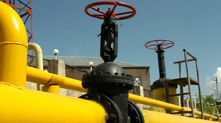 Подача природного газа в Армению будет временно приостановлена