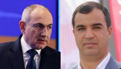 Пашинян только что выступил.