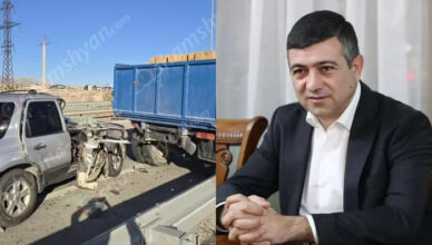 Родители Сарика Минасяна попали в аварию.