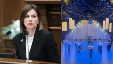 Как танцует Анаит Аванесян на концерте Пашиняна. Видео