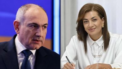 Никол Пашинян и Анна Акобян развелись
