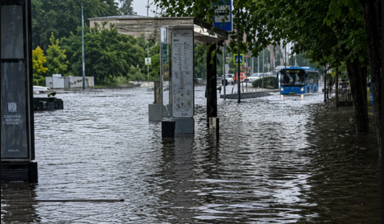 Москва под водой