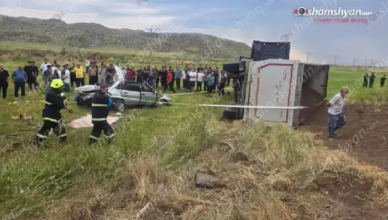 ДТП в Арагацотнской области