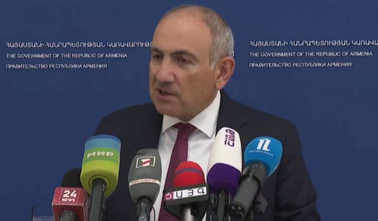 Вот что сказал Пашинян