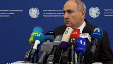 Вот что сказал Пашинян