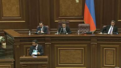 Алексанян показал видео