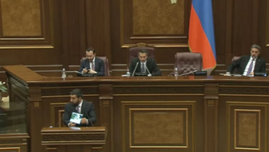 Алексанян показал видео